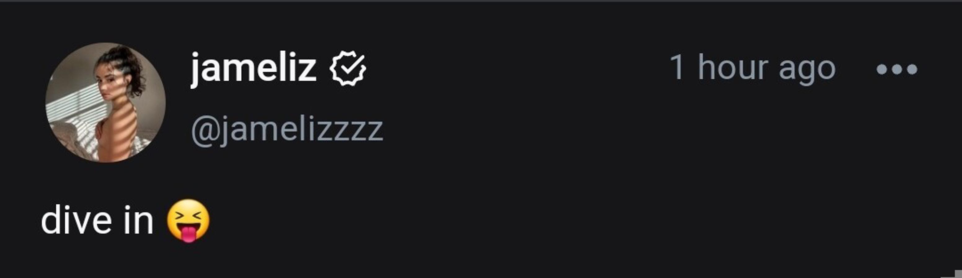 Leaked photo jamelizzzz / jameliz 1858