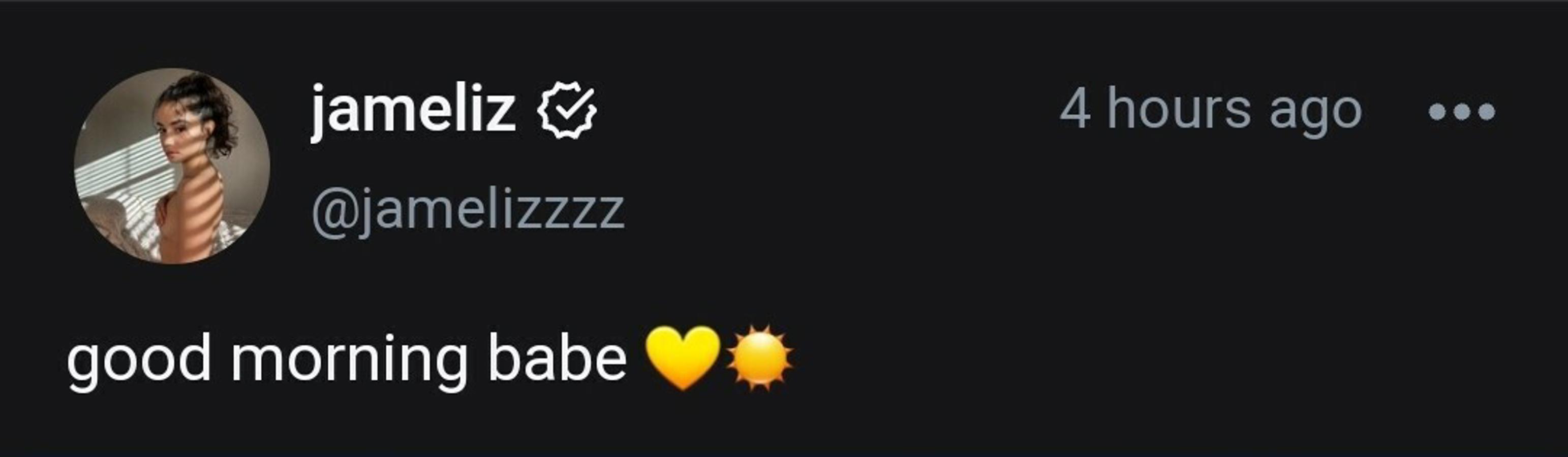 Leaked photo jamelizzzz / jameliz 2000